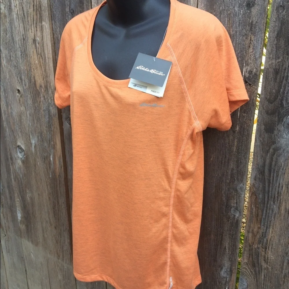 NWOT Eddie Bauer free dry tee - Picture 5 of 6